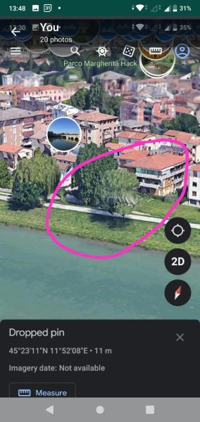 Vicino al Prato della Valle